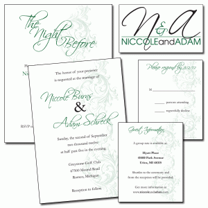 Private event designs