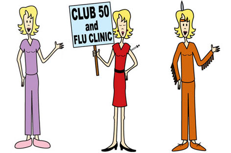 Retail store character