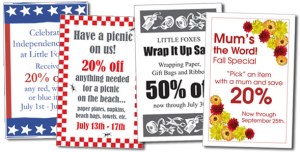 Little Foxes promotions