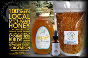 HomeStead Honey Bee Farm digital ad